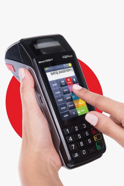 Ingenico Move/5000 F Yazar Kasa Pos