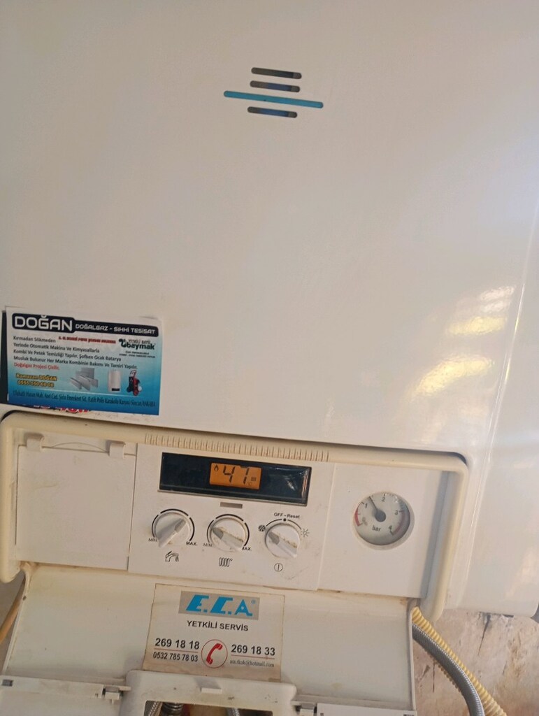 ECA hermatk kombi 24binlk çift esensorlu çok temiz salam uygun fiyata - 9