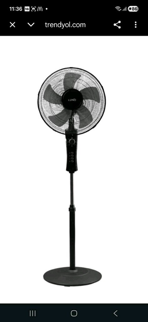 Luno Ayaklı Vantilatör - 5