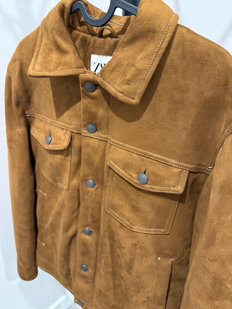 Zara kahverengi süet mont S beden - 3