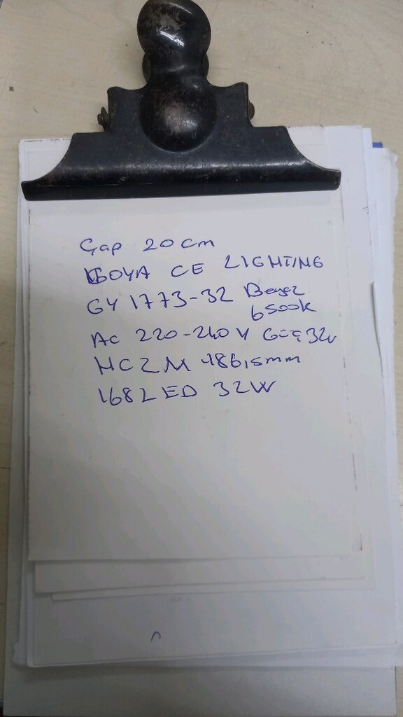 GOYA led armatür 32 w 6500 K 14 ad var - 7