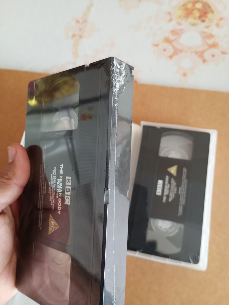 Sıfır,Jelatininde "The Human Body" Belgesel VHS Çift Kaset - 6