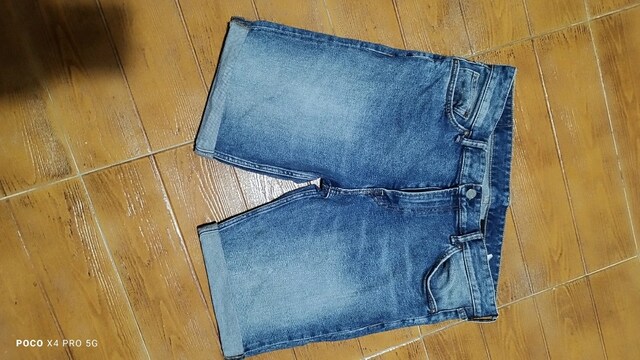 #şık bermuda kot şort pantolon Eni 46 Boyu 50