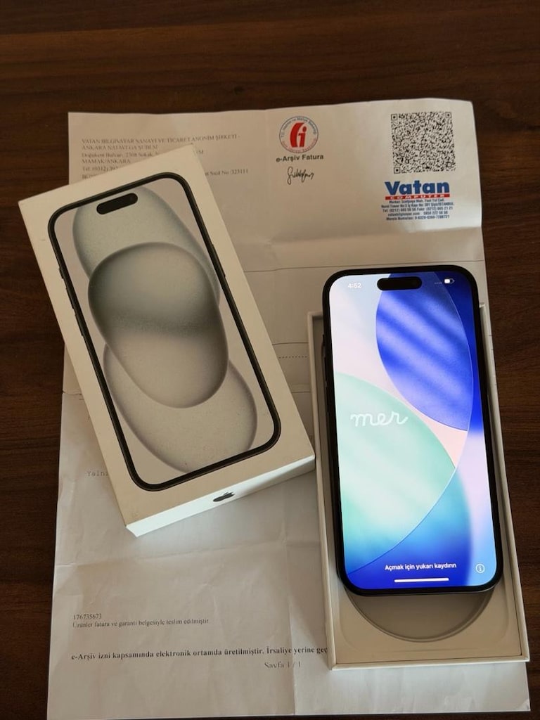 APPLE İPHONE 15 128 GB 18 AY GARANTİLİ KUSURSUZ VE HATASIZ FULL - 2