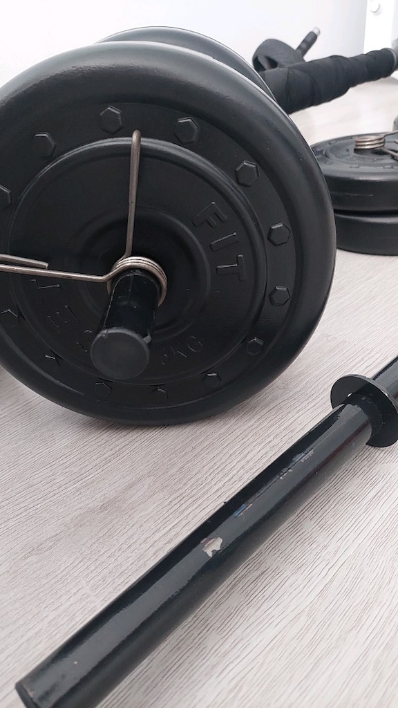 Evde Spor Aletleri Dumbell Seti 58 KG - 4