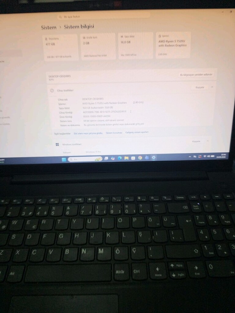 TEMİZ LENOVO LAPTOP - 3
