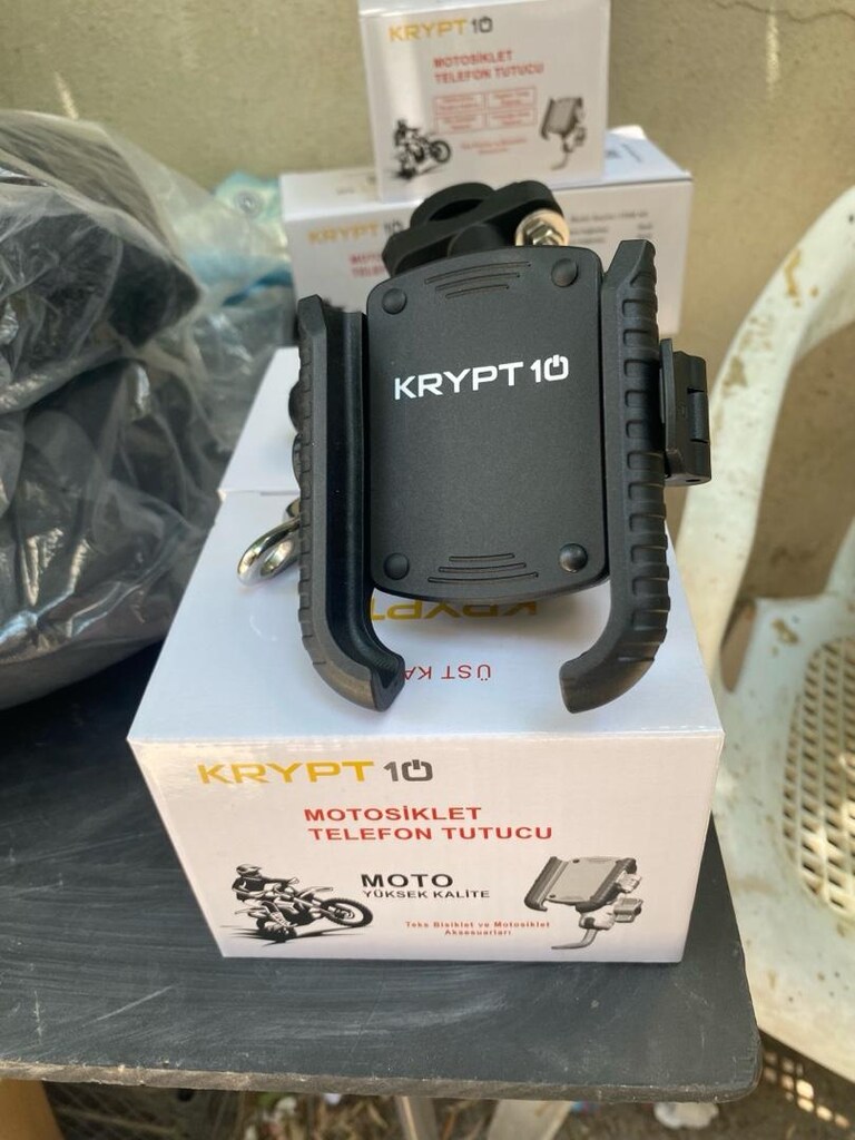 Motosiklet telefon tutucu - 2