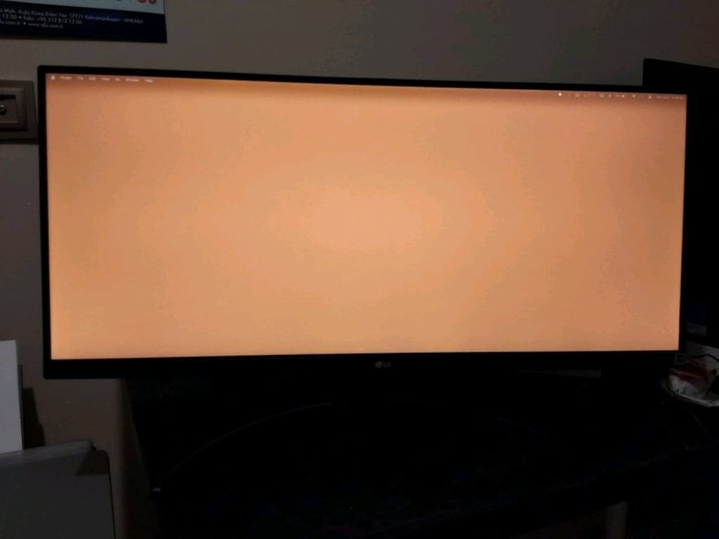 LG 29 inç geniş ekranlı monitör Temiz - 5
