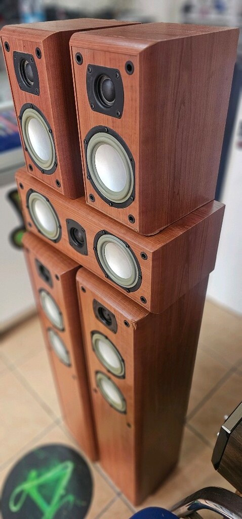 System Fidelity SF-250 5.0 set hoparlör - 7