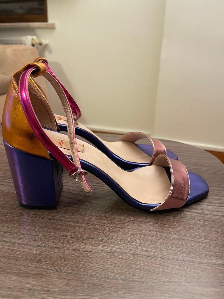 ELLE DUBLIN KALIN TOPUKLU SANDALET