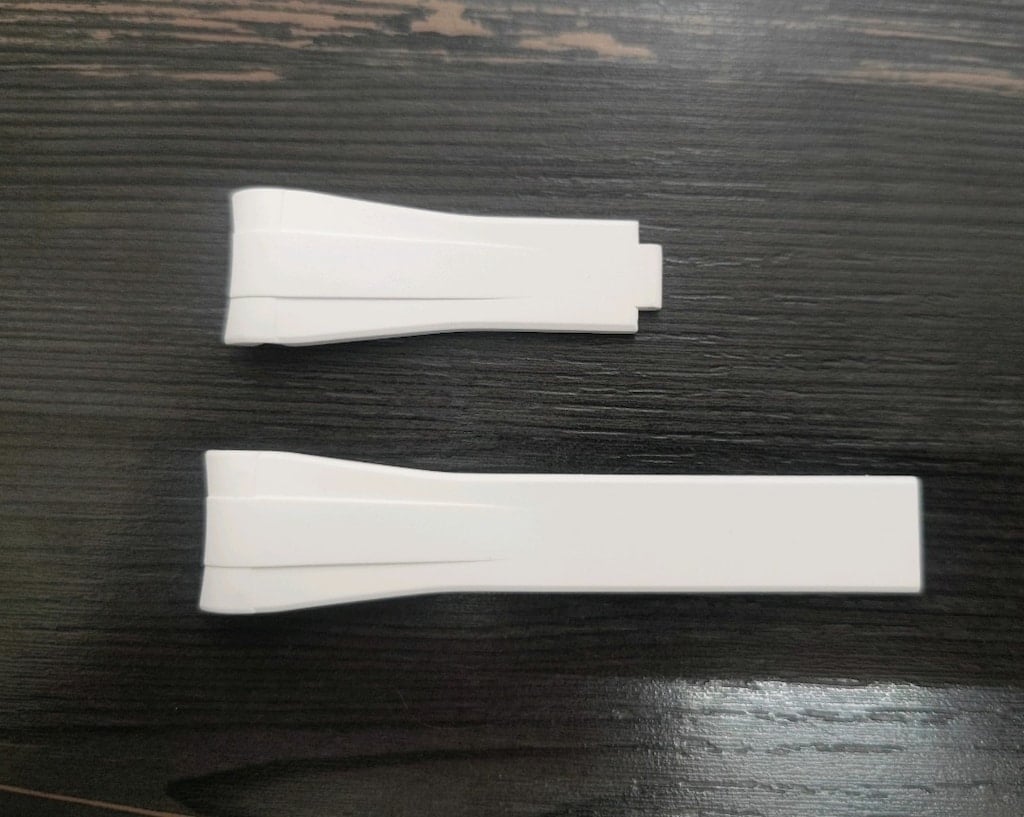 Rubber B strap M105 White - 21MM - 3