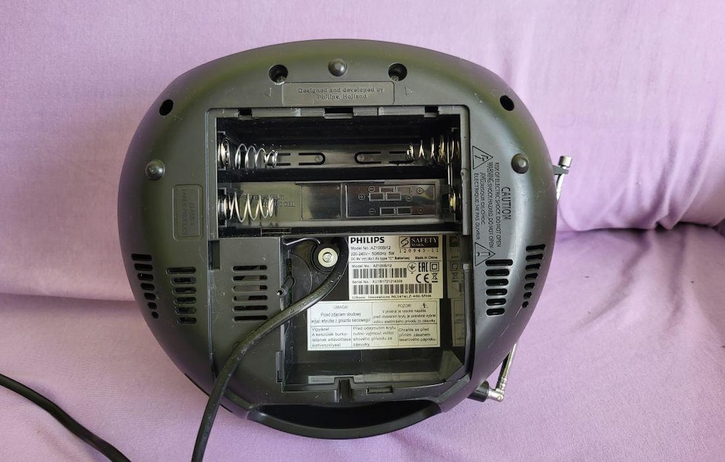 Philips AZ100 CD-FM Radyolu Portatif Müzik Seti - 5