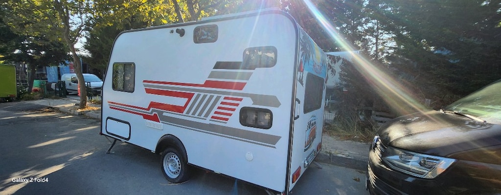 ACİL SIFIR ÖZEL YAPIM 3.90 KNOT ŞASE FRENLİ KAPLİN ÇEKME KARAVAN - 14