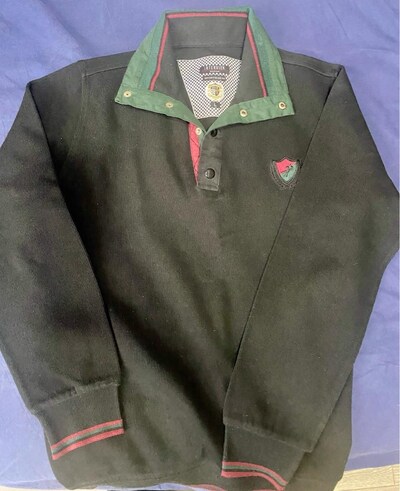Sarar uzun kollu polo yaka tshirt