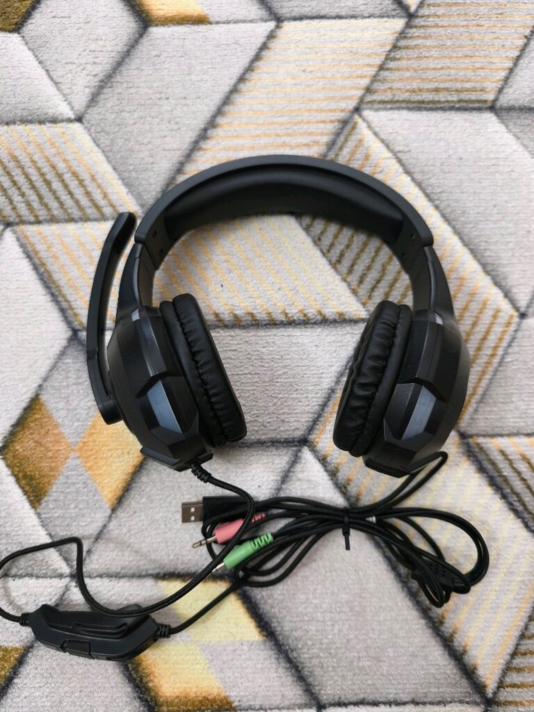 Snopy gametime SN-8800 RGB USB kablolu kulak üstü oyuncu kulaklığı - 4