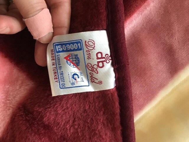 çift kişilik battaniye