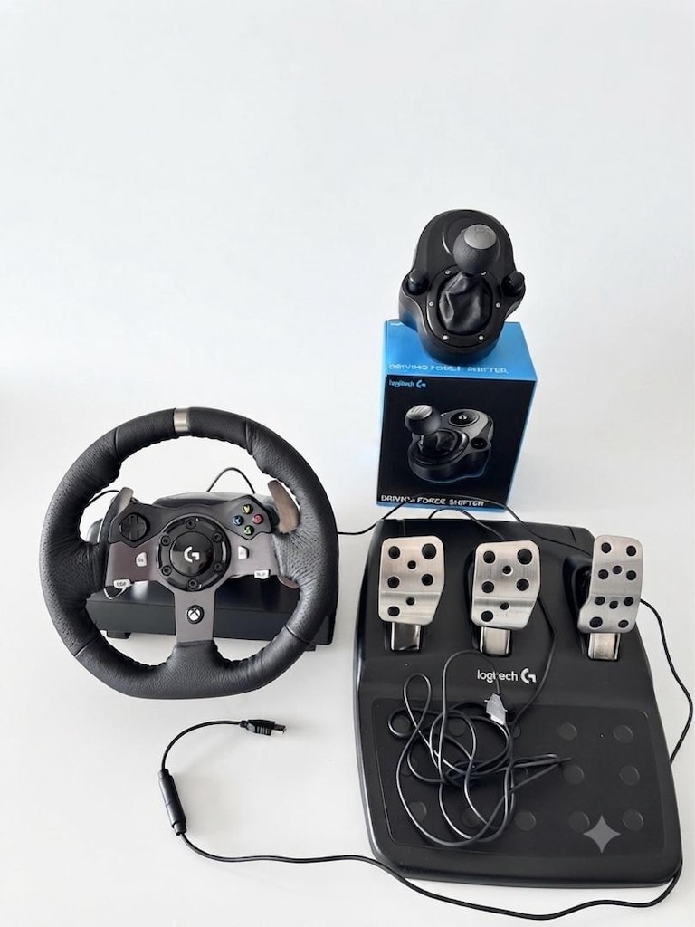 çok az kullanılmış Logitech G920 direksiyon seti - 3