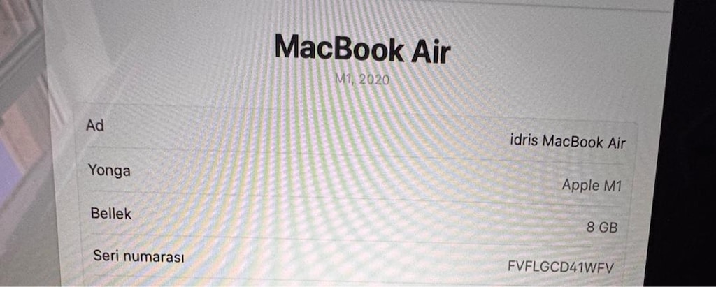 MacBook Air M1 - 3