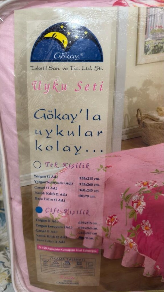 Gökay Uyku Seti (Rosado Model) - 2