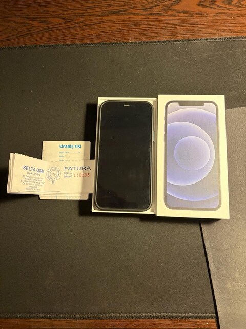 iPhone 12 64GB Çok Temiz / Pil %98 /TR Kayıtlı