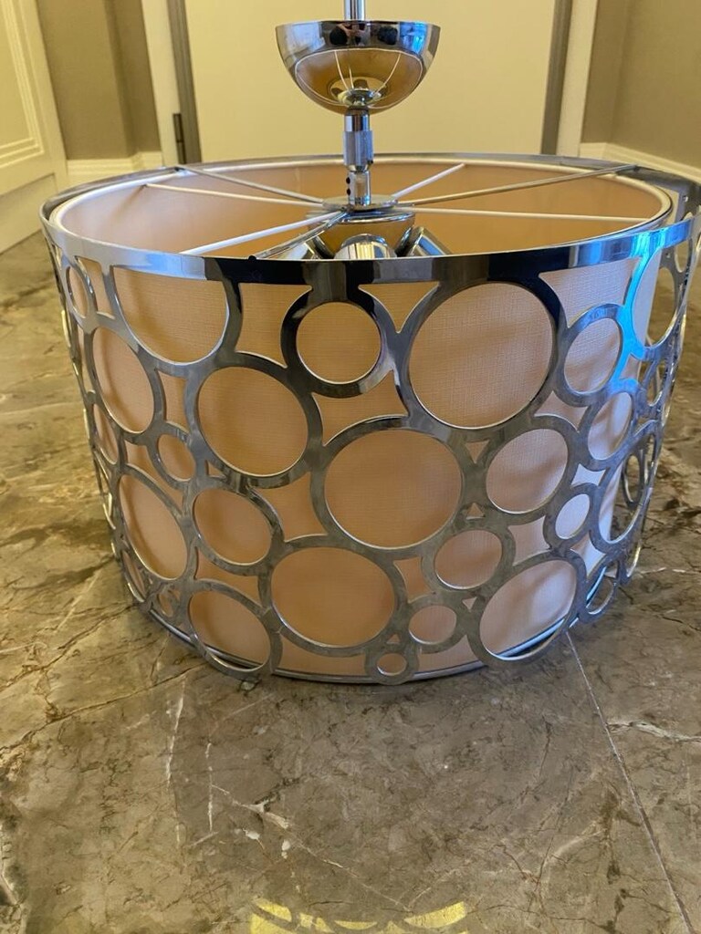 Metal Detaylı Avize - 2