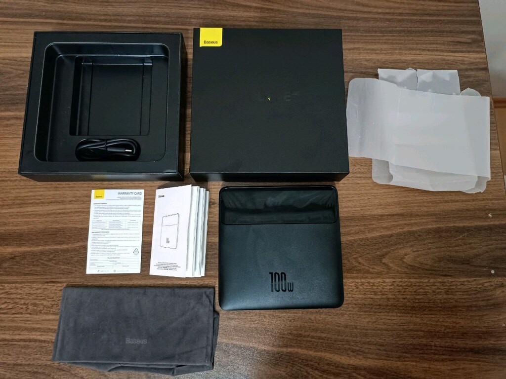 Baseus Blade Power HD Edition Dijital ekranlı 20000mAh Powerbank - 3