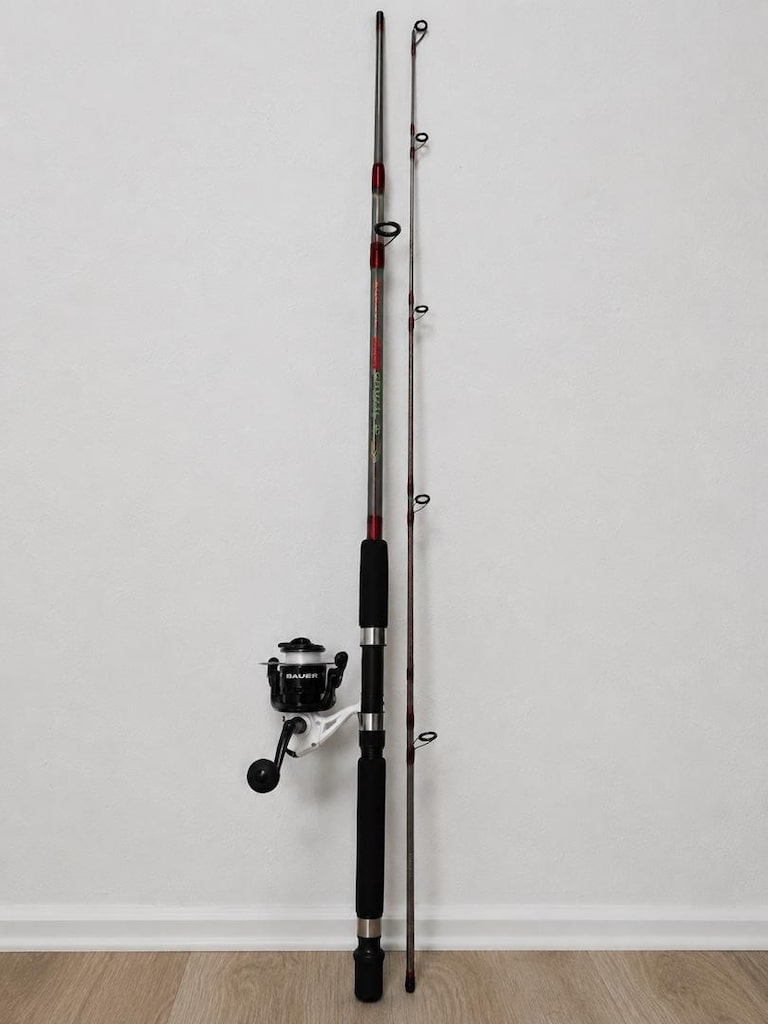 Satılık Bauer Crystal 210 Kamış + Bauer 5000 Makine + Misinalı Hazır - 2