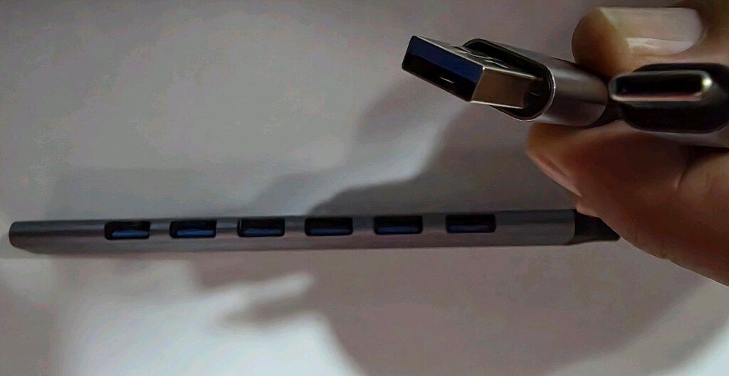 7 port USB girişli, TYPE C ve USB bağlantılı çoklayıcı. Sıfır kutulu - 4