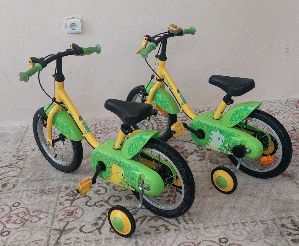 2 adet 14 JANT BTWIN ÇOCUK BISIKLETI - 5