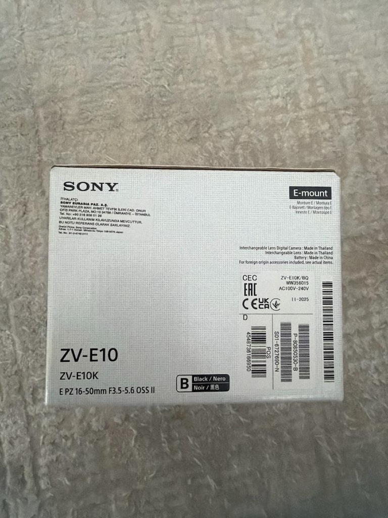 SONY ZV-E10 16-50mm OSS2 KİT+DERİ KILIF+DURACELL PİL - 9