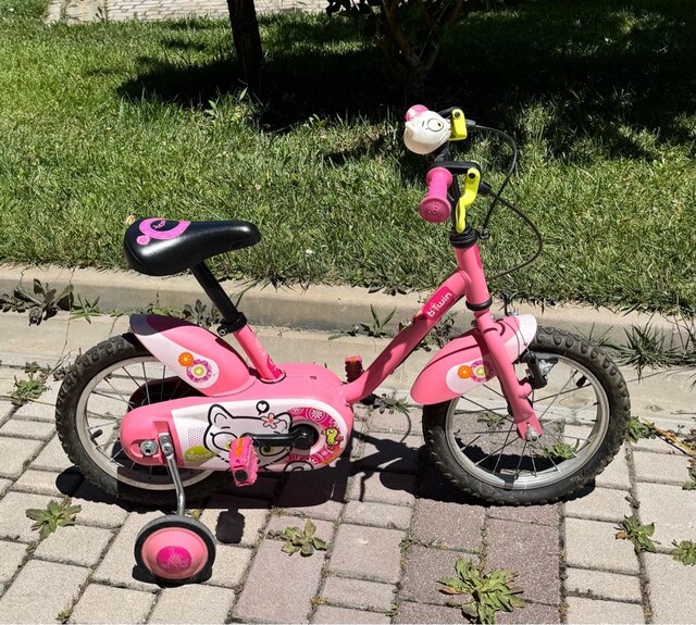Btwin çocuk 14 inç çocuk bisiklet