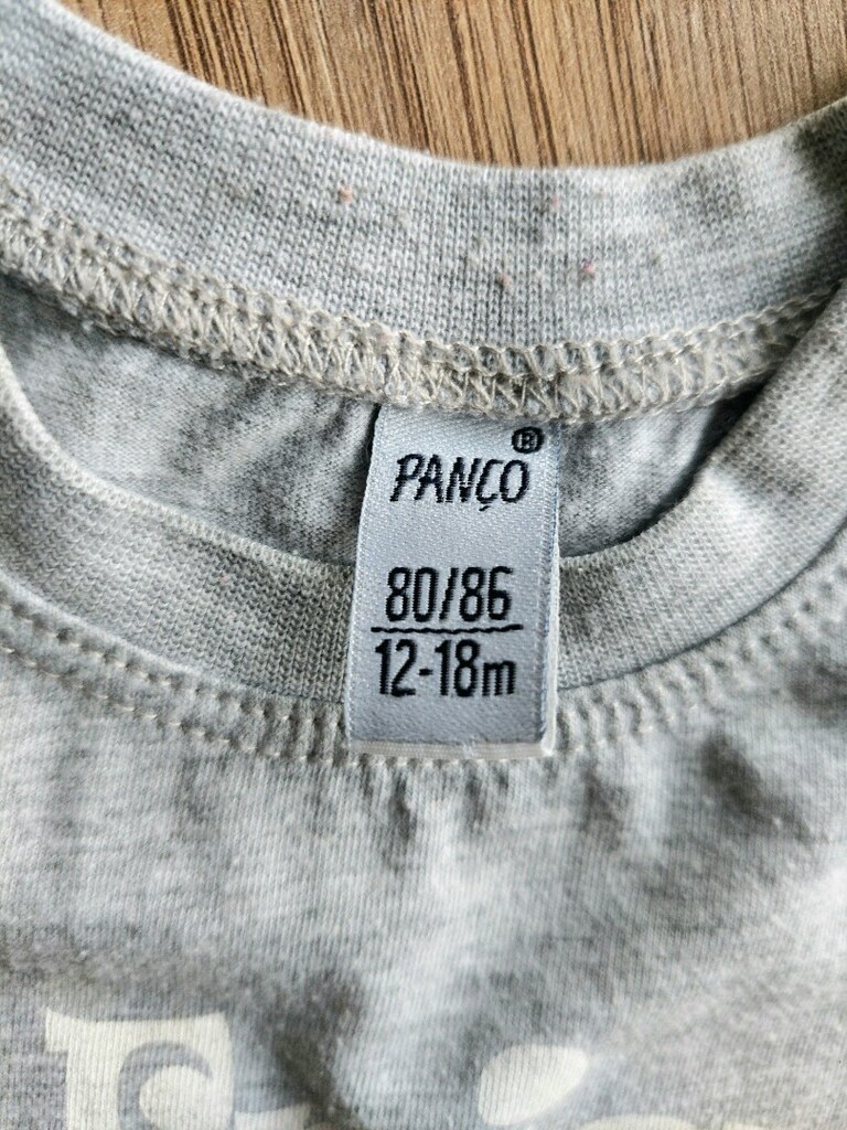 Panço resim baskılı body-tshirt 12-18 ay - 6