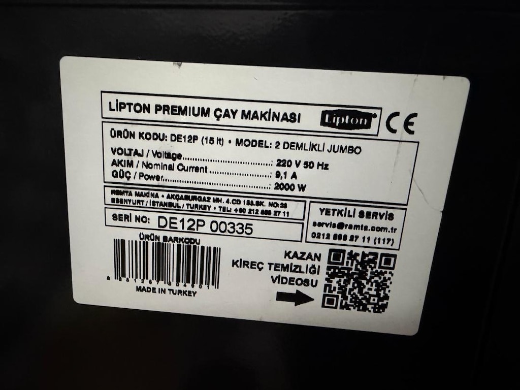 Lipton çaycı kazanı - 3