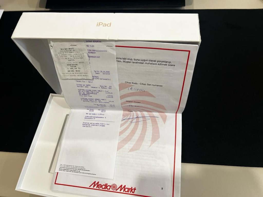 iPad 8.Nesil kutulu,faturalı - 3