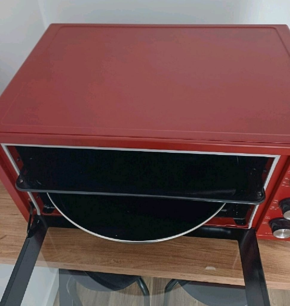 Simfer 4505 Kırmızı Midi Fırın 1400W, 45 Litre - 2