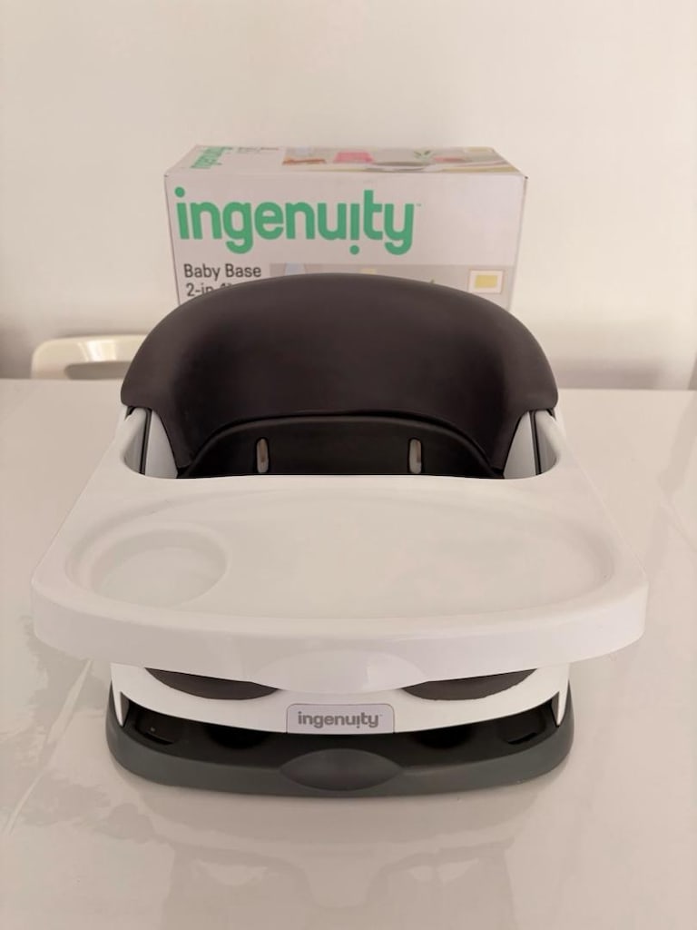 Ingenuity Baby Base Portatif Mama Sandalyesi Slate - 2