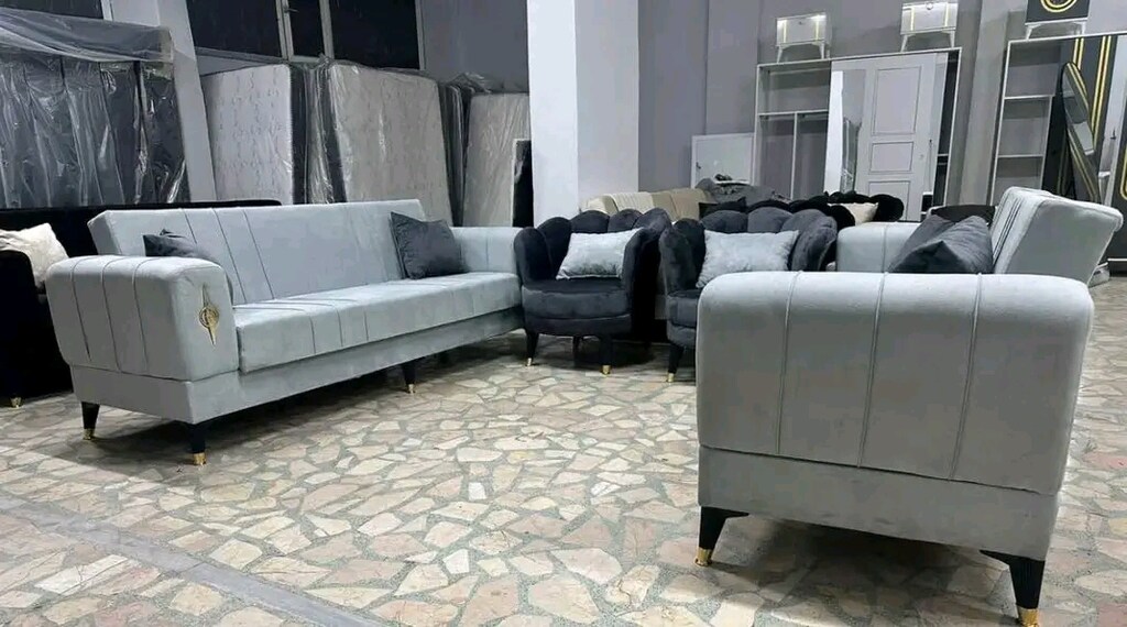 Sıfır Koltuk Takımı 2 Üçlü 2 Berjer - 2