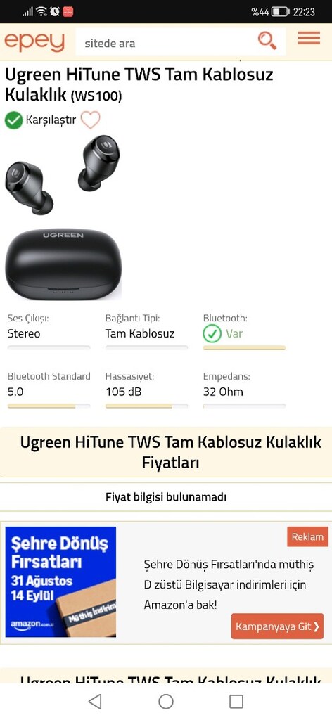 Bluetooth Kablosuz Kulaklık - 4
