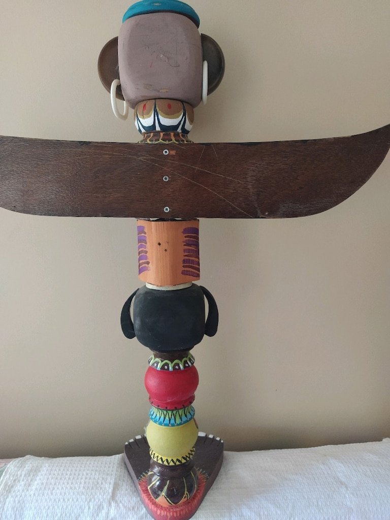 Ahşap Totem - 3