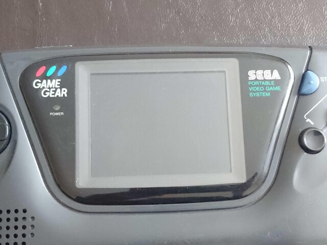Sega Game Gear Cam Ekran Lensi
