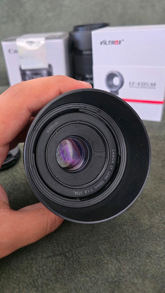 Canon EOS M50 ve 3 adet lens - 5