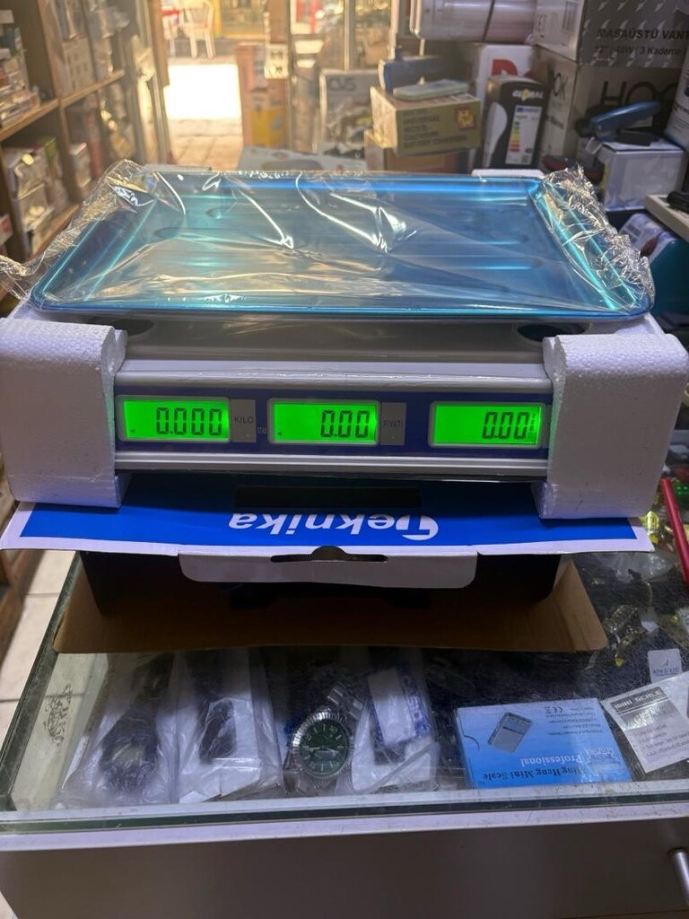 Teknika ACS-809T+ Dijital Terazi 40 Kg – Fiyat Hesaplamalı Profesyonel - 9