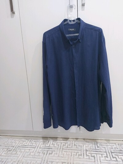 Pierre Cardin Lacivert Gömlek