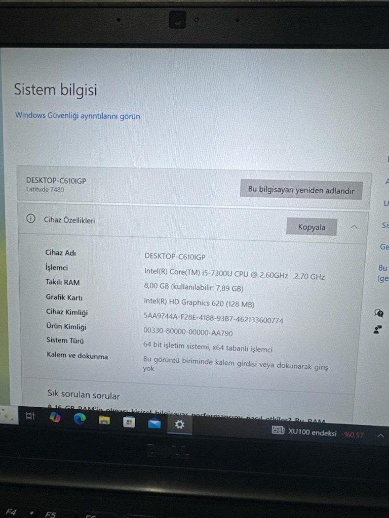 Dell Latitude 7480 - 3