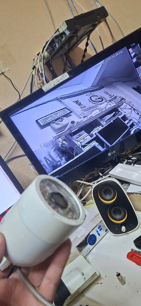 Kamera analog modeli ledli gecegoruslu 2.eldır notu oku - 10