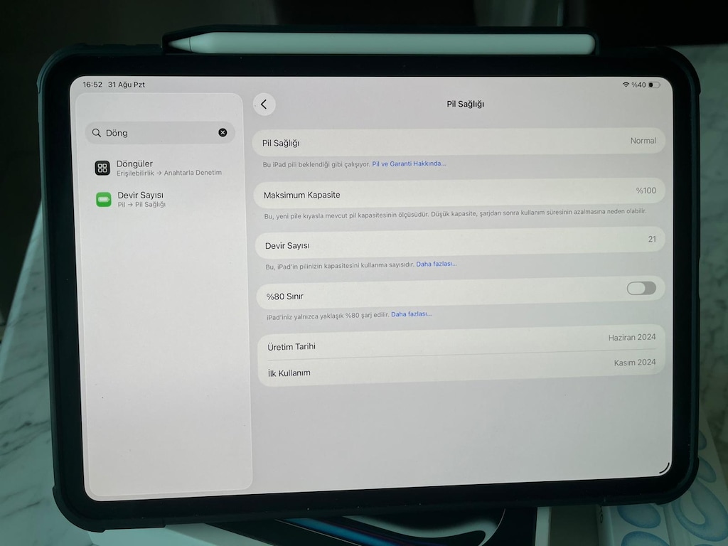 Apple iPad Pro M4 Wifi+Cellular 1 TB 11" Nano-Texture-Garantili - 3