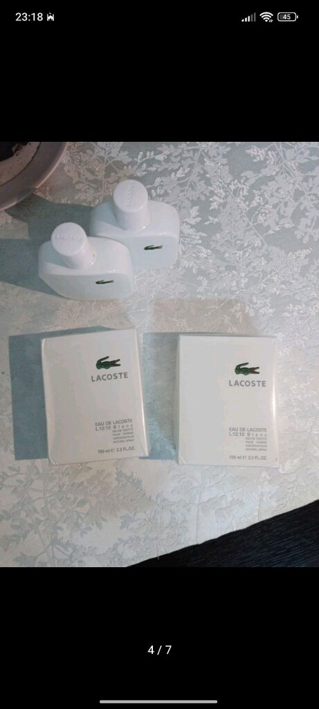 lacoste beyaz erkek parfümü - 4