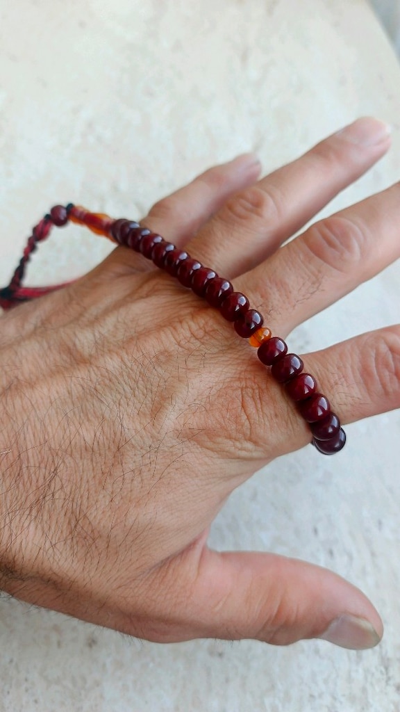 sıkma kehribar tesbih - 3