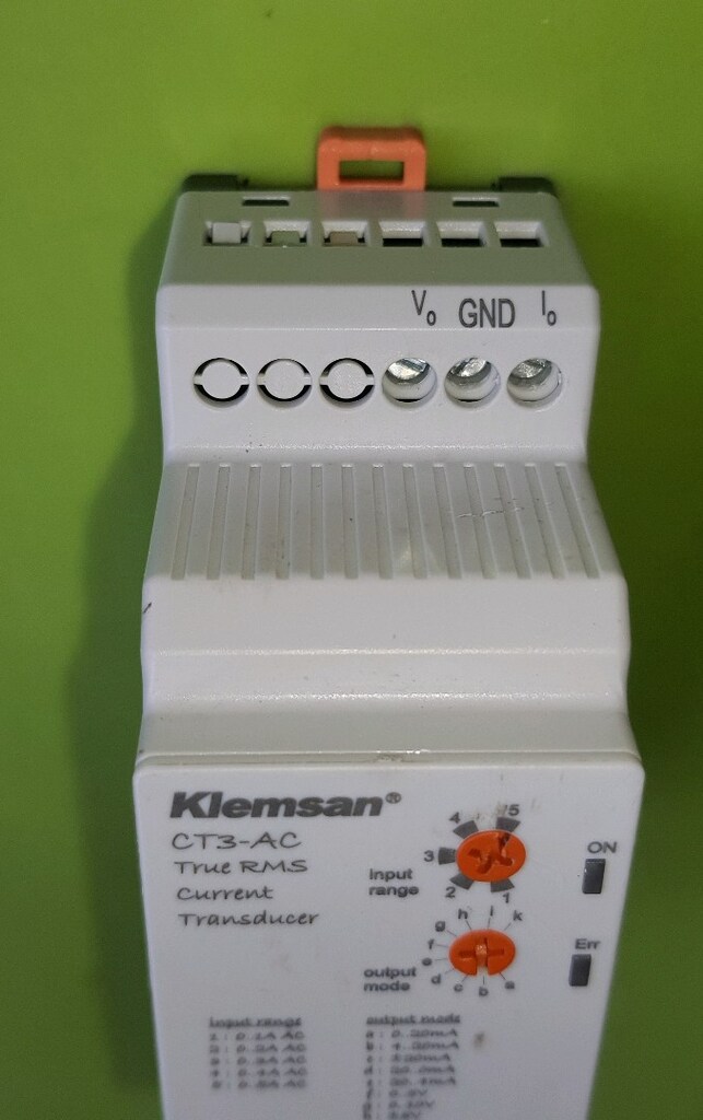 Klemsan 600100-CT3-AC gerçek rms akım trandüseri Sinyal Dönüştürücü - 2