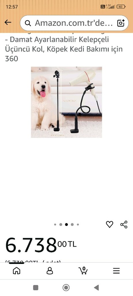 Kedi köpek kurutma Makinesi tutucu - 8